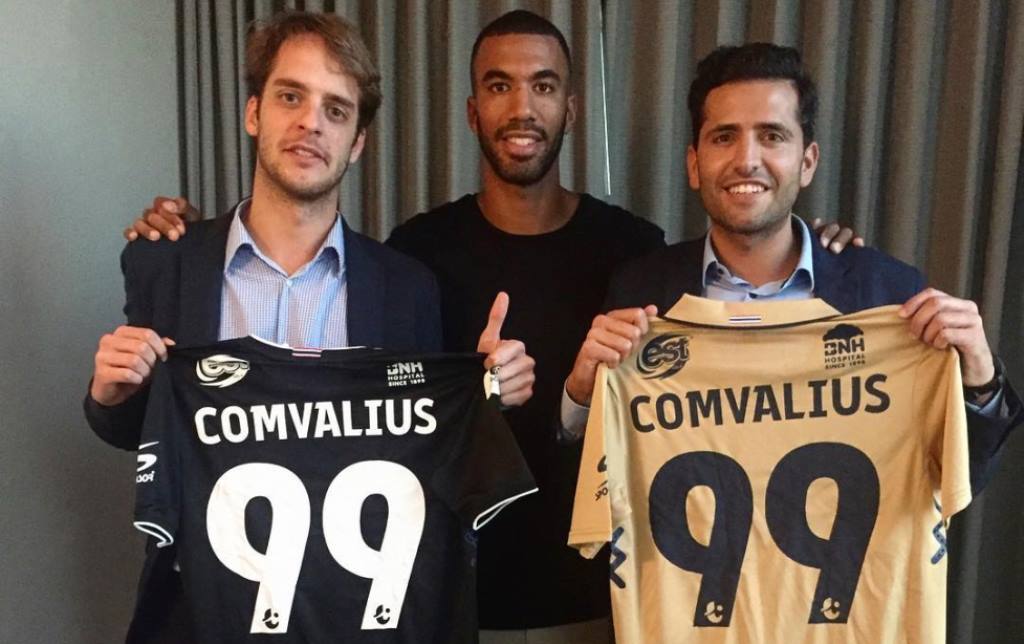 Sylvano Comvalius mendapatkan nomor punggung 99 di Suphanburi FC. (Foto: Instagram/SylvanoComvalius)