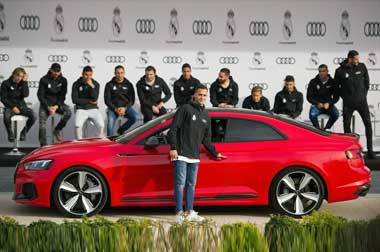 Audi Bagi-Bagi Mobil Buat Pemain Real Madrid