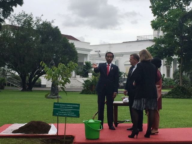 Presiden Terima PM Denmark