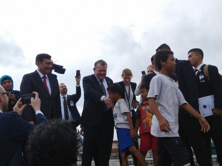 PM Denmark Ingatkan Anak Jakarta Jangan Main di Atas Sampah