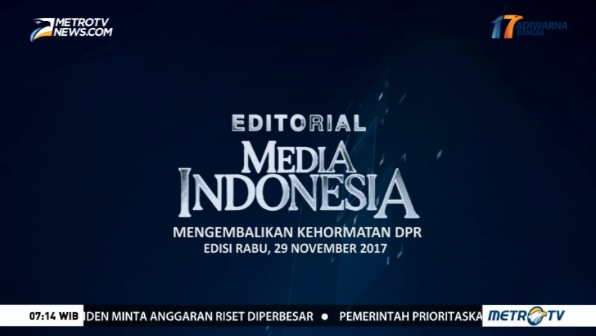 Mengembalikan Kehormatan DPR