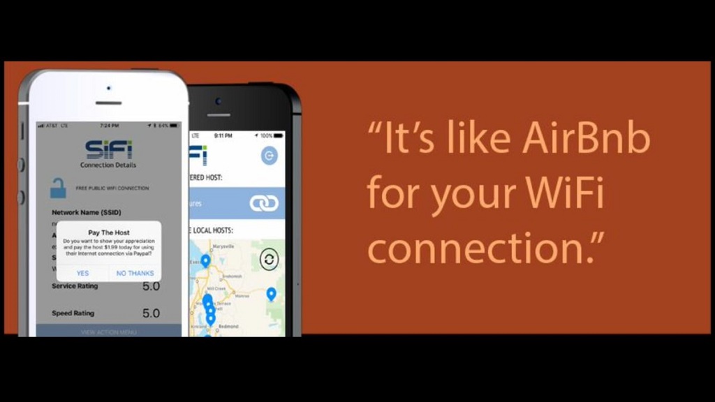 Aplikasi SiFi menyediakan layanan rental WiFi yang bisa dilakukan oleh setiap orang dan memudahkan orang yang sedang di perjalanan luar negeri untuk terkoneksi dengan WiFi yang ada dimanapun.
