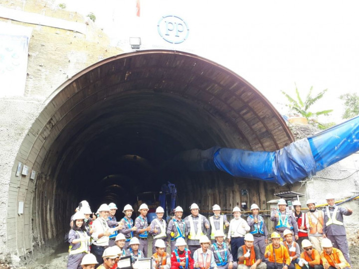 Proyek Terowongan Notog Diharap Selesai Akhir 2018
