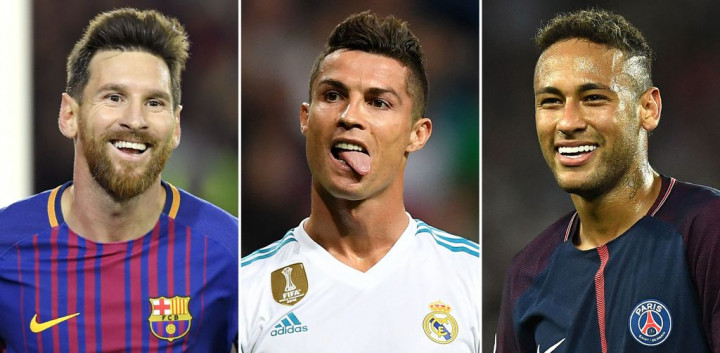 Komentar Messi, Ronaldo, dan Neymar Jelang Undian Piala Dunia