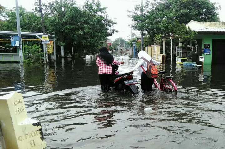 Pemerintah Akui Kesulitan Tangani Banjir di Porong Sidoarjo