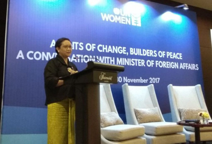 Menlu RI: Perdamaian Bukan Hadiah