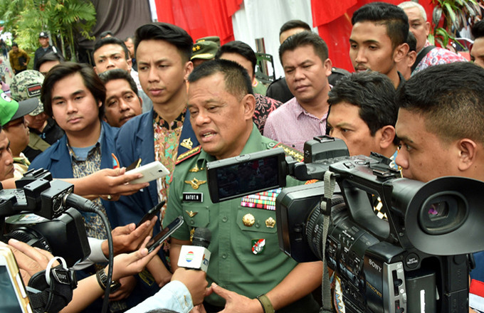 Panglima TNI Sebut Umat Islam Harus Sebarkan Kasih Sayang