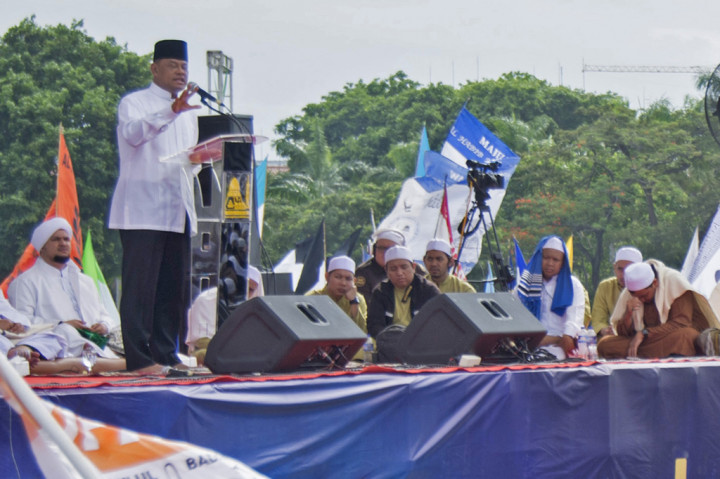 Gatot Nurmantyo Hadiri Peringatan Maulid Nabi di Monas