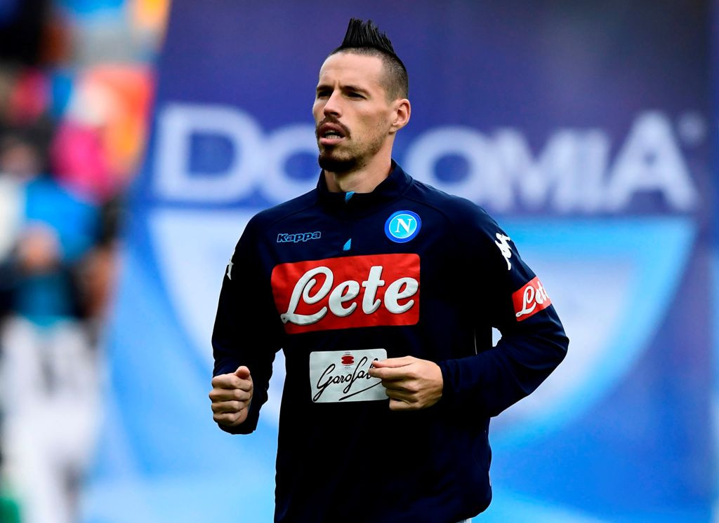 Gelandang Napoli, Marek Hamsik. (Foto: