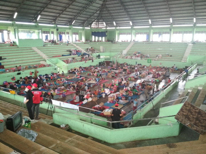 GOR Swecapura Masih Bisa Menampung Pengungsi Tambahan