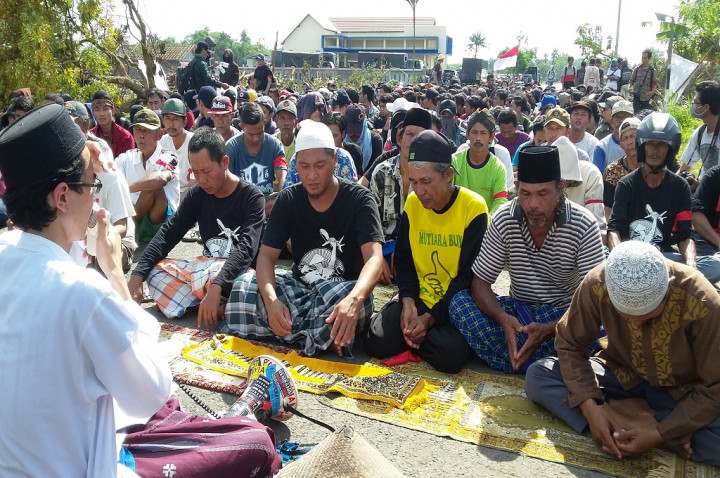 Warga Terdampak Proyek Bandara Kulon Progo Berjaga Jelang Bongkar Paksa