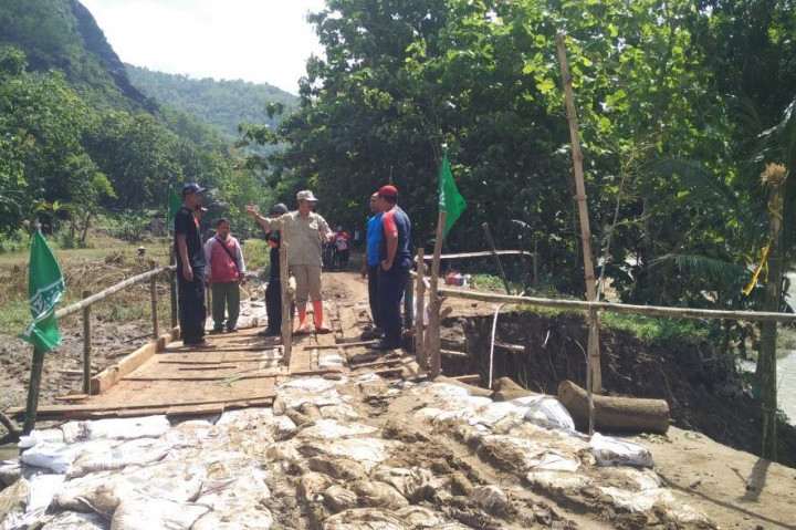 Jembatan Darurat Dibangun, Dusun di Imogiri Tak Lagi Terisolasi