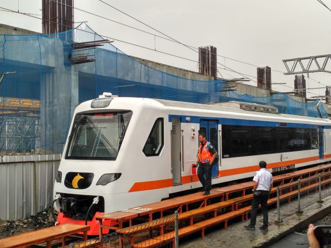 Kereta bandara MTVN/Nur Azizah.
