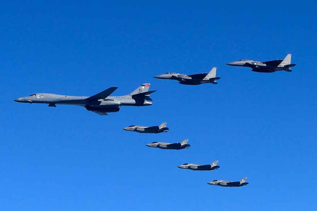 Korsel dan AS Gelar Latihan Udara Besar-besaran