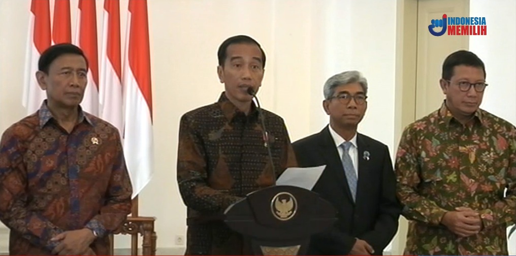 Presiden Jokowi kutuk AS terkait pengakuan Yarussalem sebagai Ibu Kota Israel. Foto: Screen shot