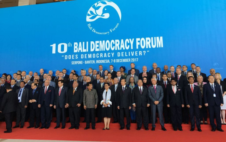 Menlu Retno Harapkan Demokrasi Bisa Tersalurkan Lewat BDF ke-10