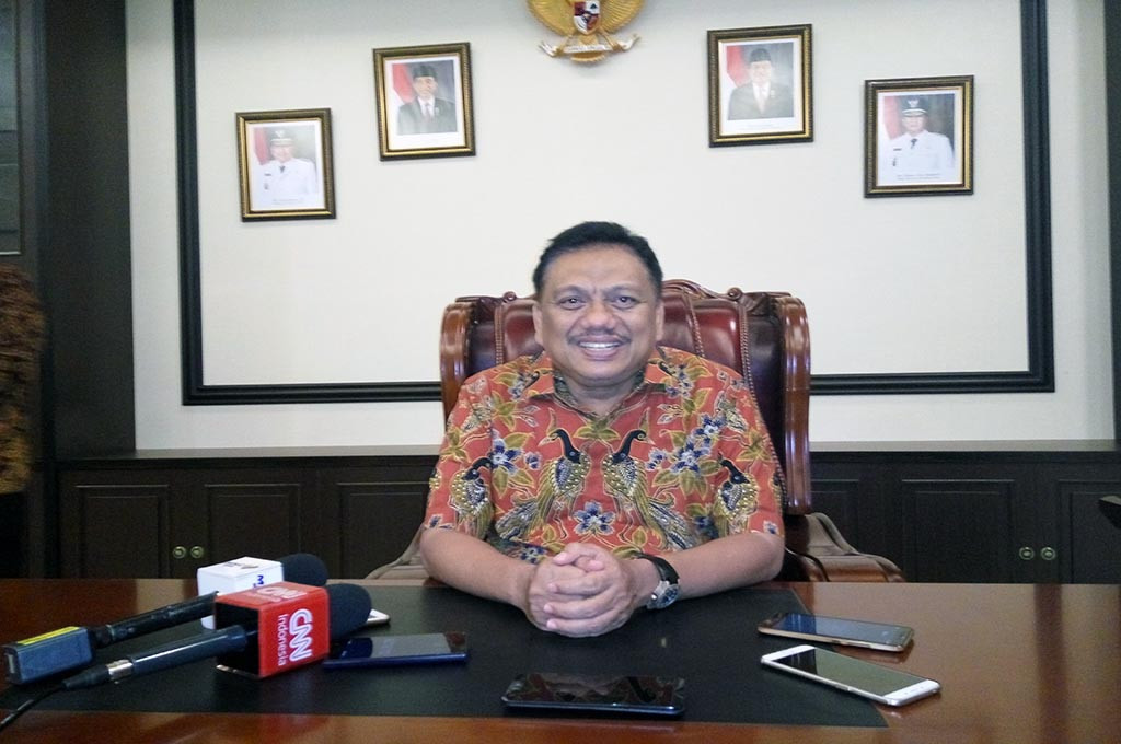 Gubernur Sulut Olly Dondokambey -- MI/Retno Hemawati