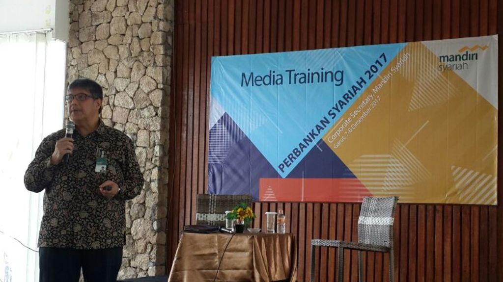 Komisaris Utama BSM Mulya E Siregar (Foto: MTVN/Angga Bratadharma)