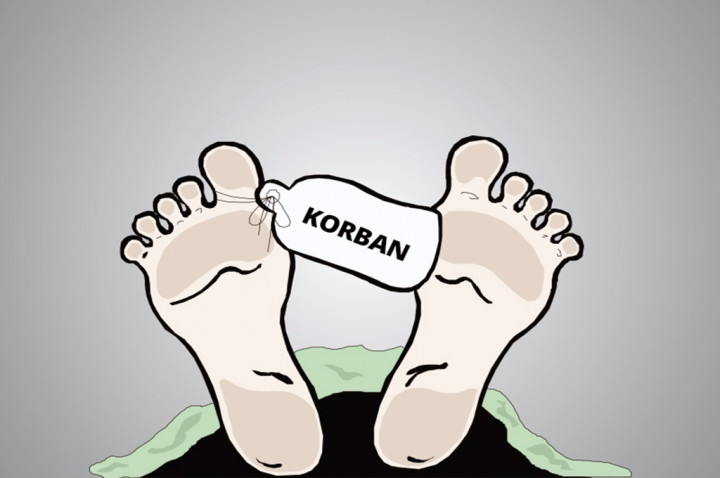 Seruduk Tiang Listrik, Sopir Mobil Pengangkut Sampah Meregang Nyawa