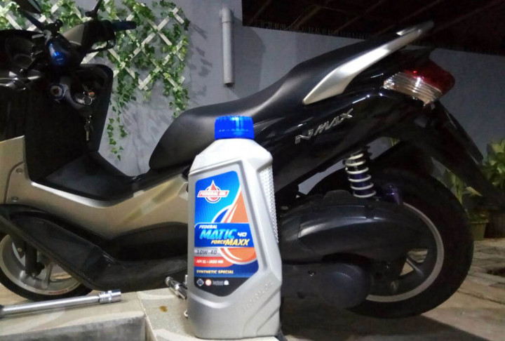 Uji Performa Forcemaxx di Yamaha Nmax