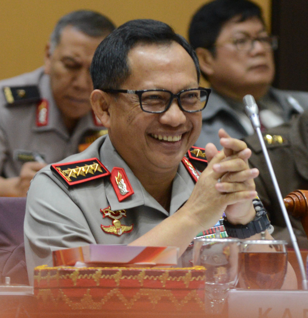 Kapolri Jendral Tito Karnavian--MI/MOHAMAD IRFAN