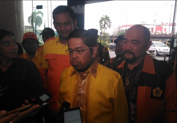 Plt Ketua Umum Golkar Idrus Marham/Foto: Medcom.id-Ilham Wibowo