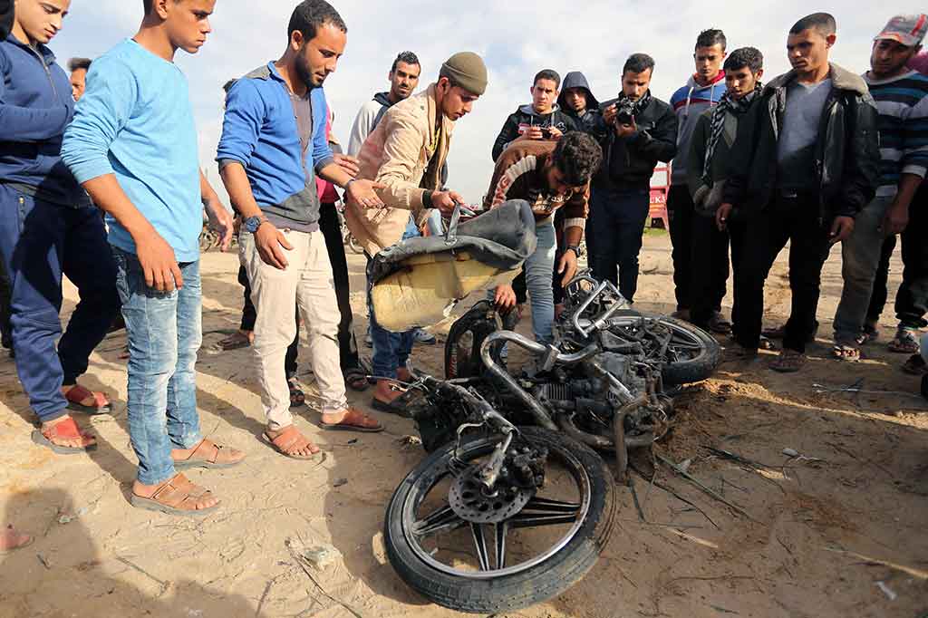 Dua Warga Palestina Tewas Terkena Ledakan di Gaza