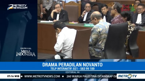 Drama Peradilan Novanto