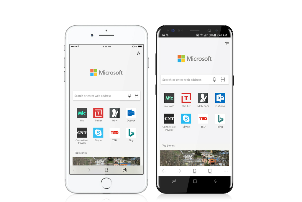 Microsoft Pasang Optimalisasi Peramban Edge untuk iPhone X