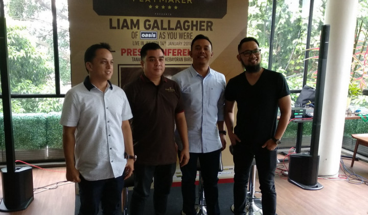 Tiket Konser Liam Gallagher di Jakarta Nyaris Habis