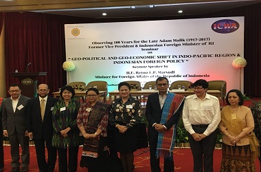 100 Tahun Adam Malik, Menlu: Negara Harus Punya Posisi Jelas