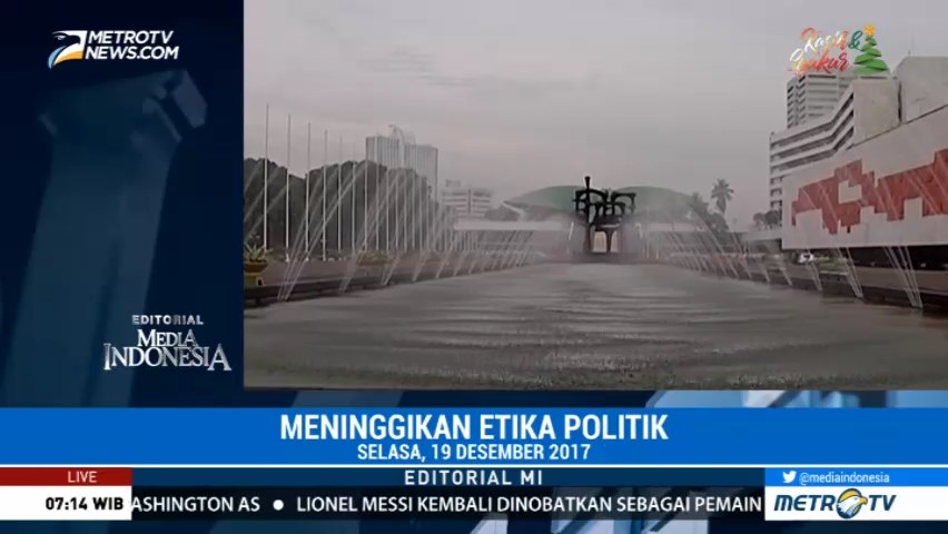Meninggikan Etika Politik