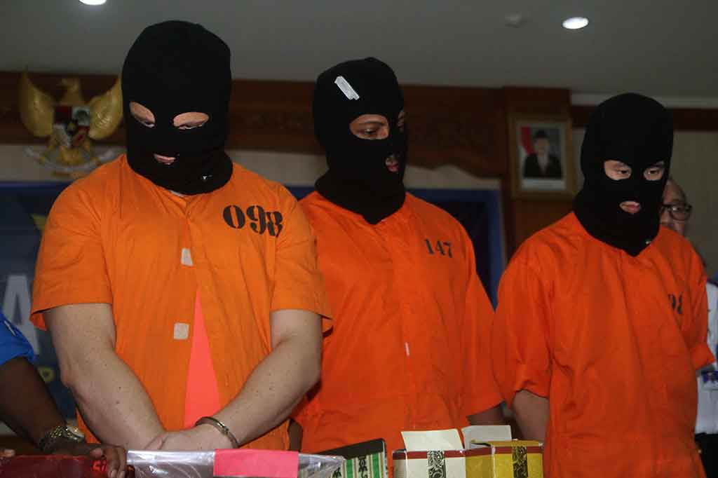 Bea Cukai Ngurah Rai Ringkus 3 WNA Penyelundup Narkoba