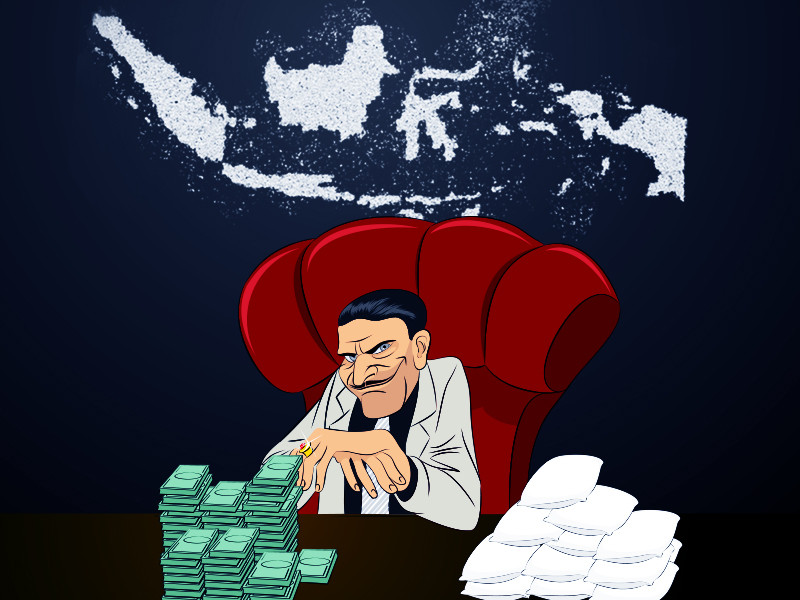 Ilustrasi: Bandar narkoba. Foto: MTVN/Mohammad Rizal.