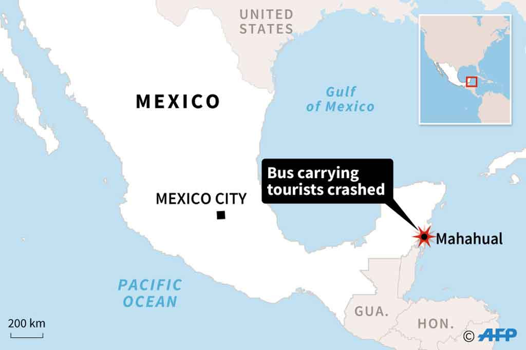 Bus Wisata Terguling, 12 Orang Tewas