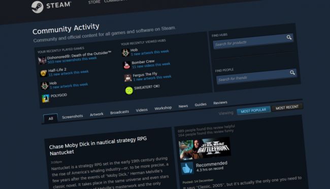Tiongkok Blokir Akses Steam Community