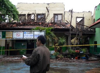 Bangunan di SMPN 32 yang Roboh adalah Cagar Budaya