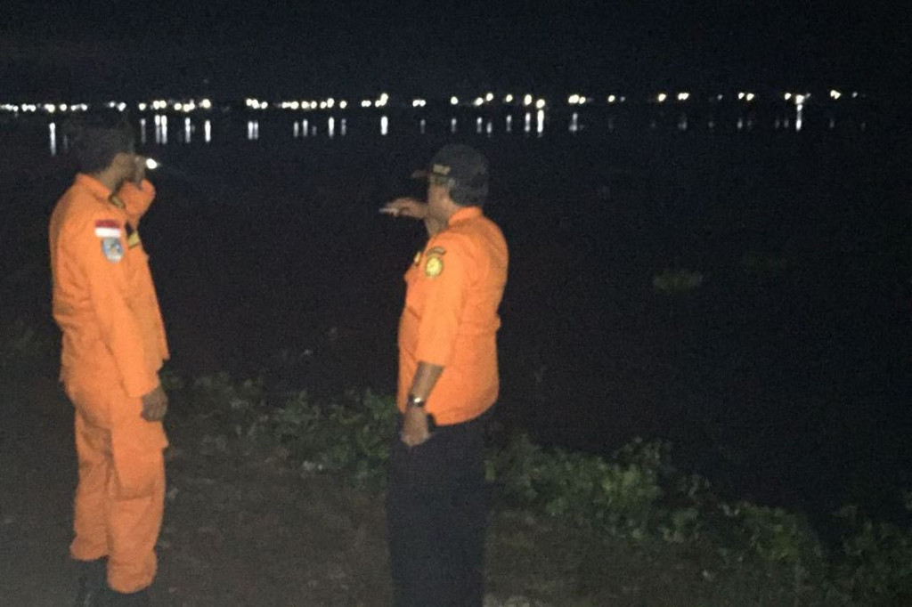 Lokasi tenggelamnya kapal di waduk Cirata Kabupaten Purwakarta Inbox. Foto: Medcom.id/Octavianus Dwi Sutrisno
