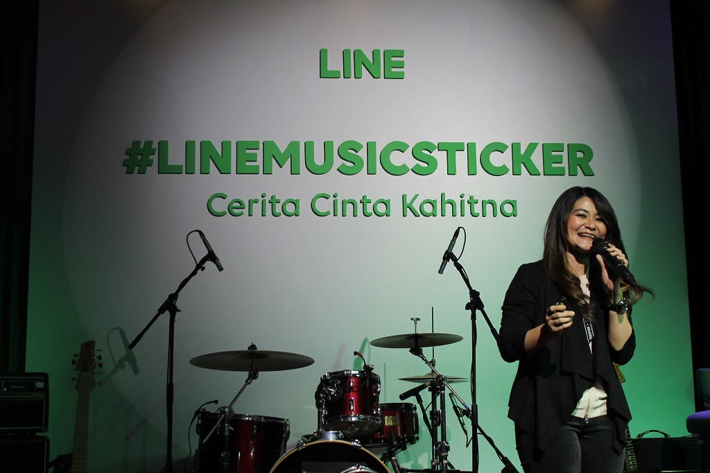 Business Development DIrector LINE Indonesia, Revie Sylviana. (MTVN)