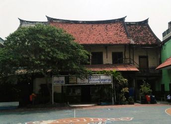 Kondisi Bangunan Cagar Budaya di SMAN 32 Sebelum Roboh