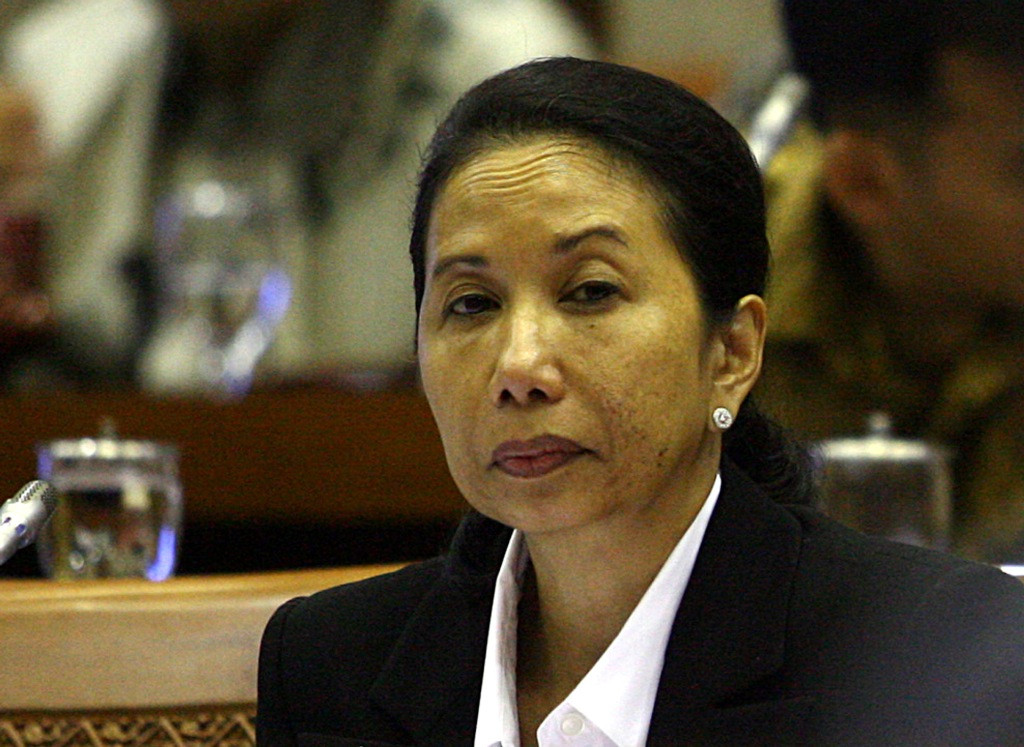 Menteri BUMN Rini Soemarno. (FOTO: MI/Susanto)
