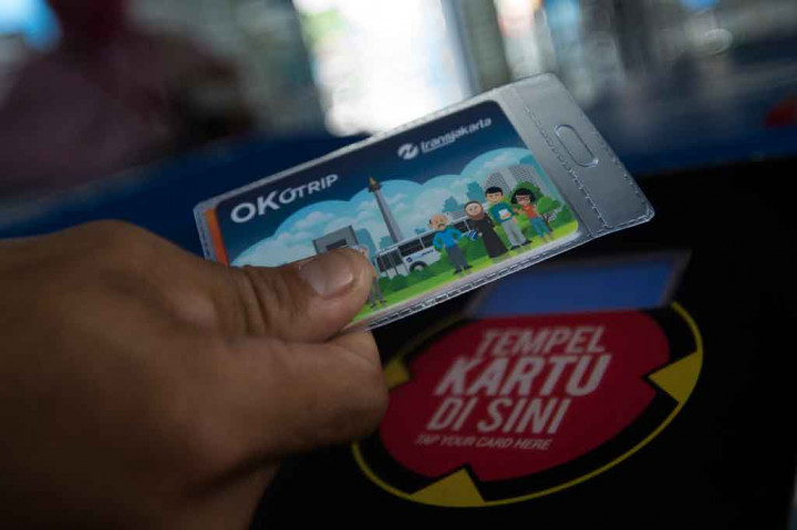 TransJakarta Mulai Pasarkan Kartu OK-Otrip