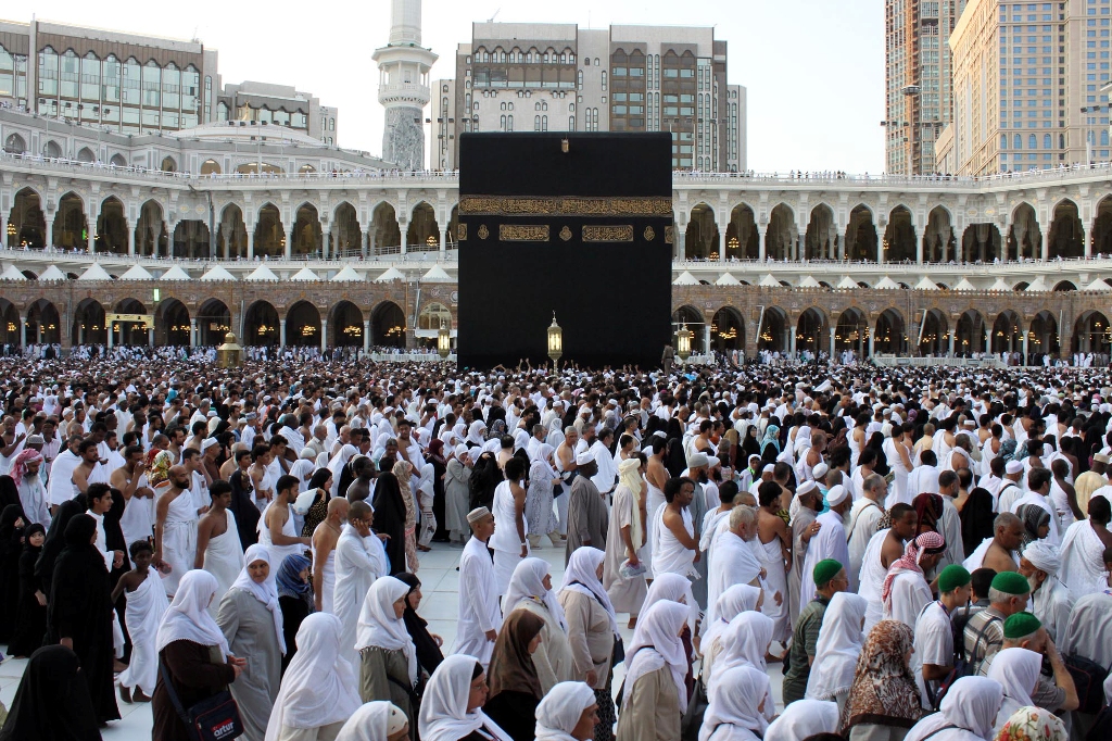 Ilustrasi ibadah umrah. (FOTO: Antara/Kuwadi)