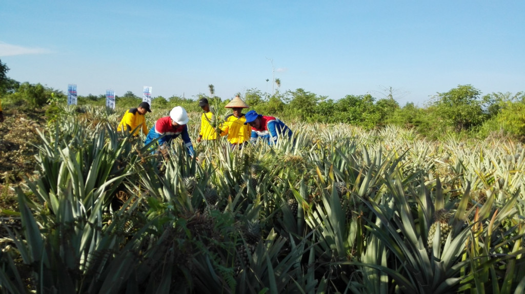 PT Pertamina Refinery Unit II Production Sei Pakning mendukung masyarakat Bukit Batu, Sei Pakning meningkatkan taraf hidup (Foto:Pelangi Karismakristi)