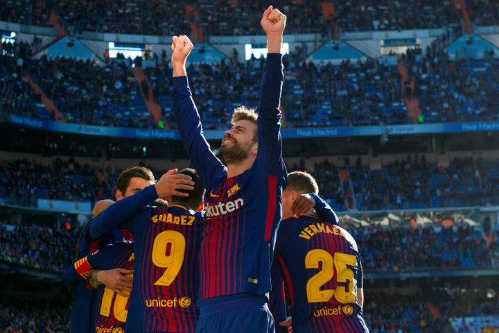 Barcelona Bantai 10 Pemain Real Madrid