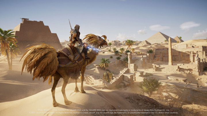 Lewat Misi Khusus, Bayek Bisa Punya Senjata Final Fantasy XV