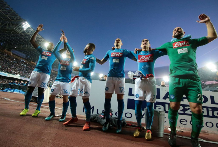 Rui Dikartu Merah, Napoli Tetap Menang atas Sampdoria