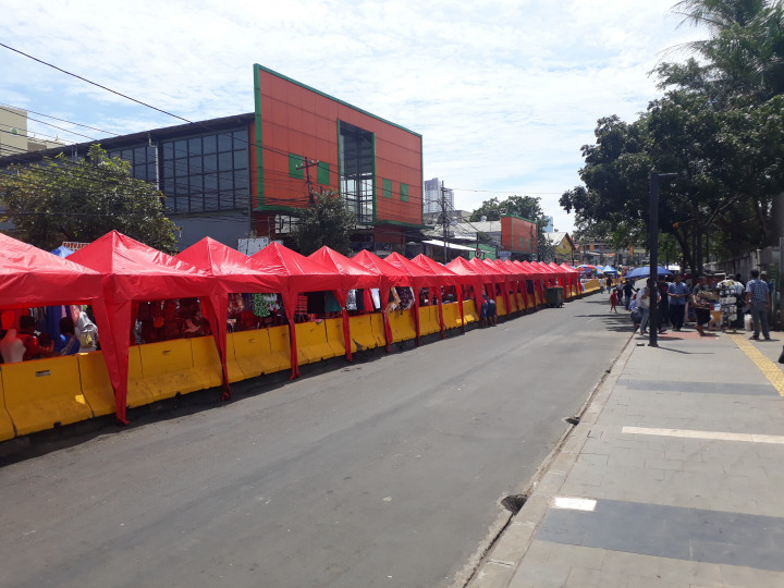 PKL Jati Baru Bersyukur Diberi Lapak Gratis