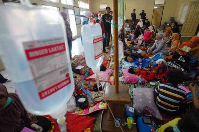 Puluhan Warga Inhil Keracunan Makanan