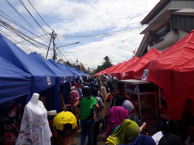 Penataan PKL Jati Baru Membuat Iri Pedagang Blok G